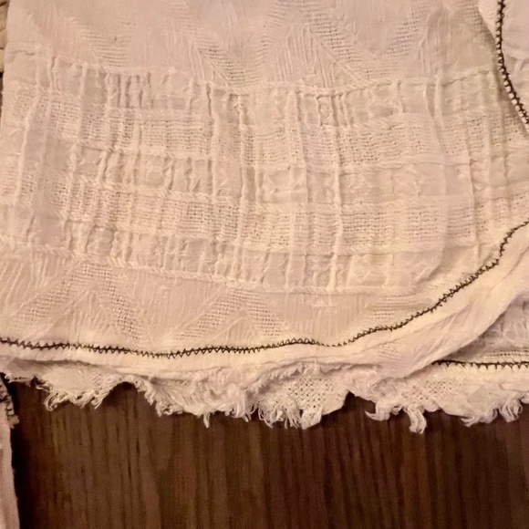 FREE PEOPLE GAUZE OVERSIZED - BLOUSE - Picture 10 of 10